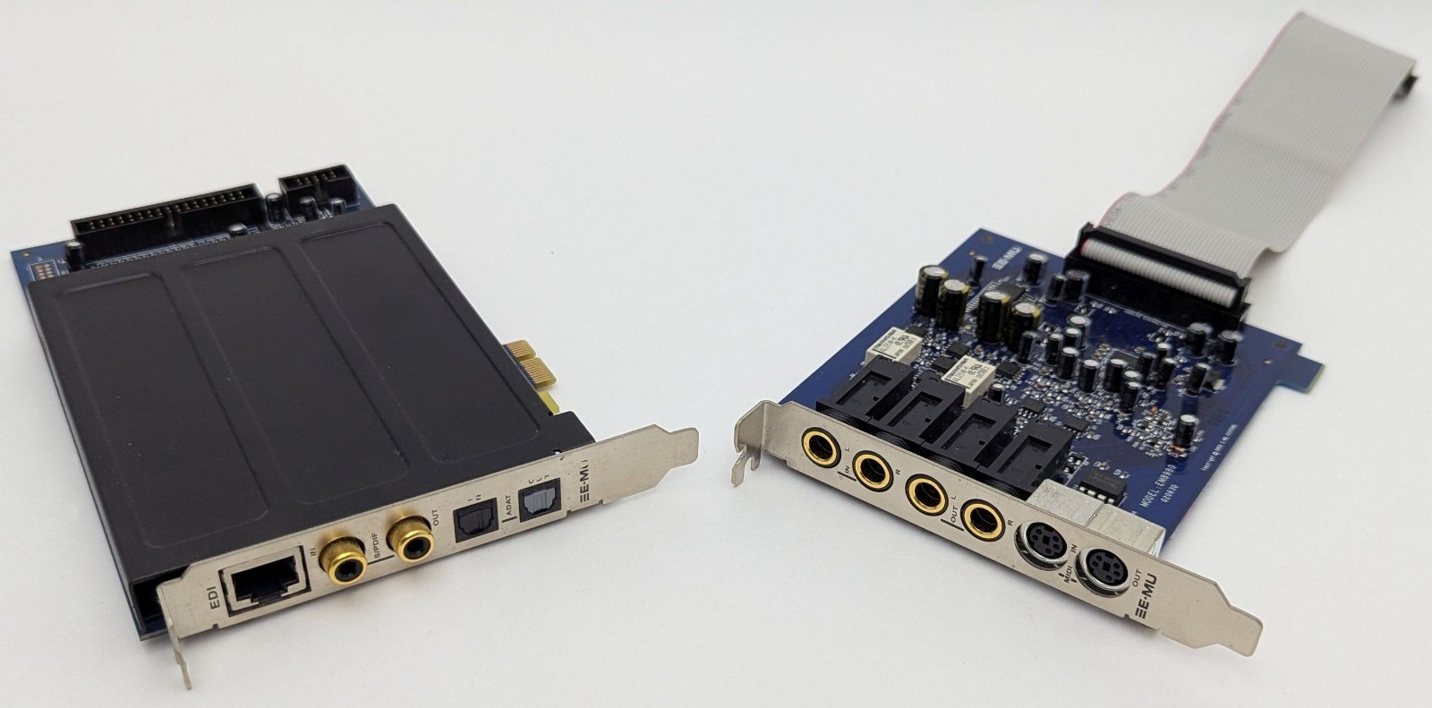 E-MU 1212M PCIe Digital Audio Interface System 1010 Main Card EM8982 EM8980 Set