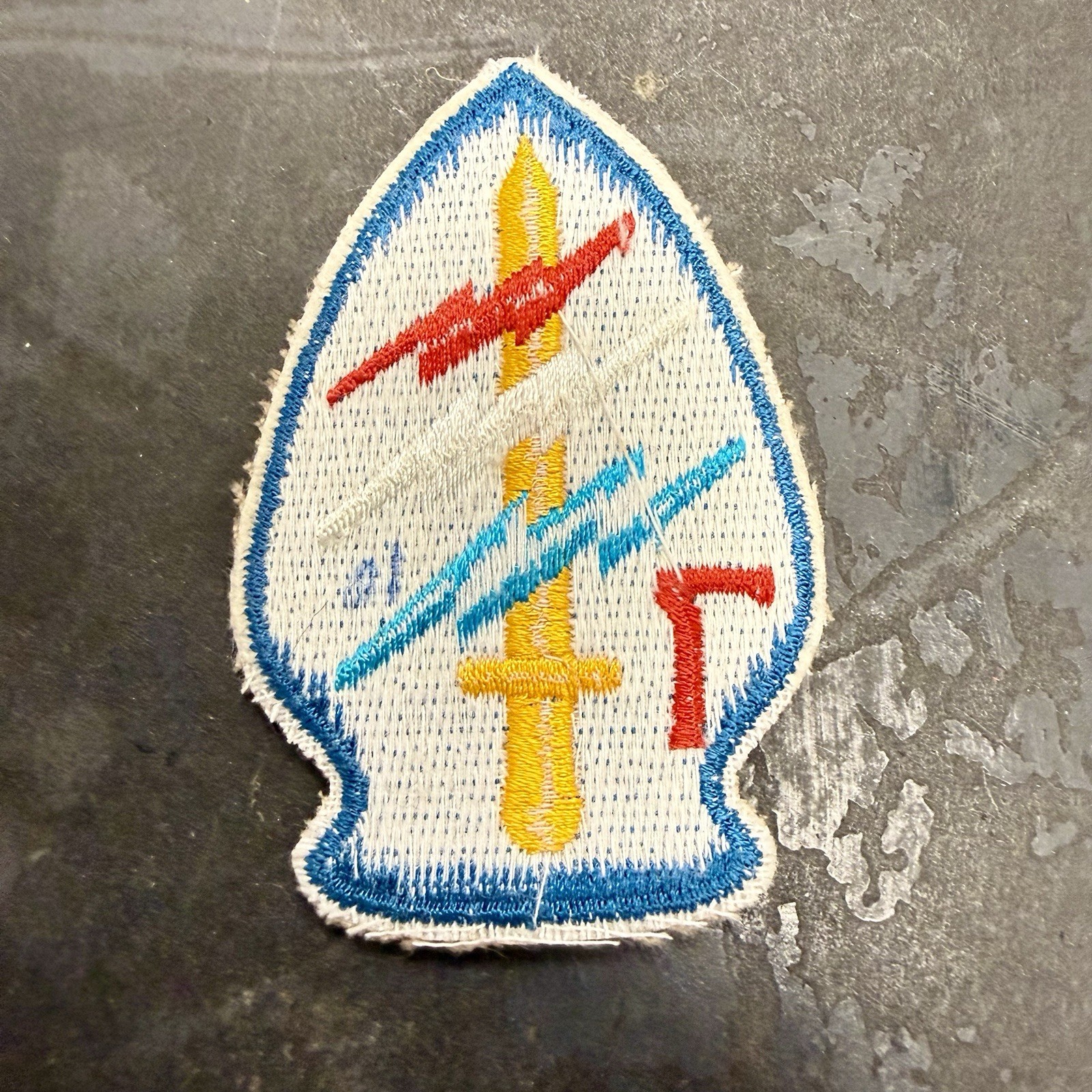 Original Vietnam War 7th Special Forces Patch Theatre Made
