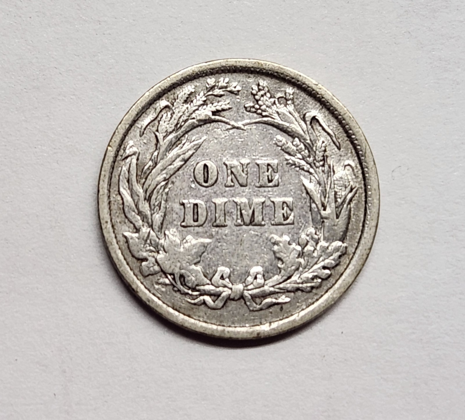 1898 Barber Dime – XF with Some Luster