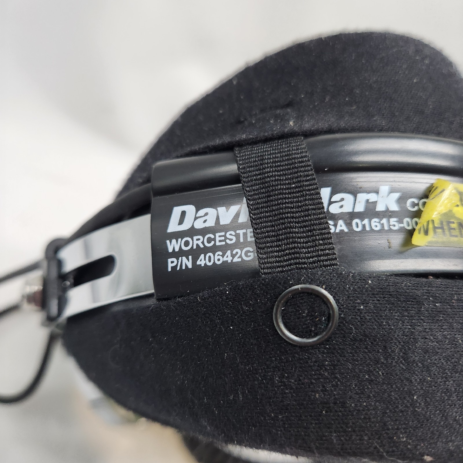 David Clark Pilot Aviation Headset Helicopter Dual Volume Control Flight Takeoff