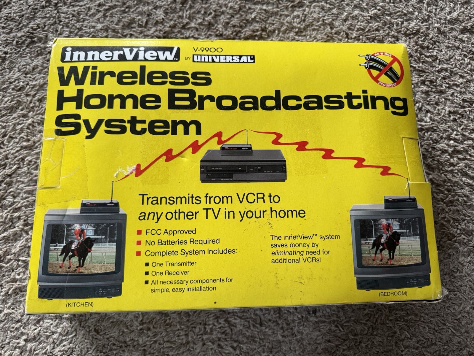 InnerView Universal Wireless Home Broadcasting System V-9900 Vintage NEW
