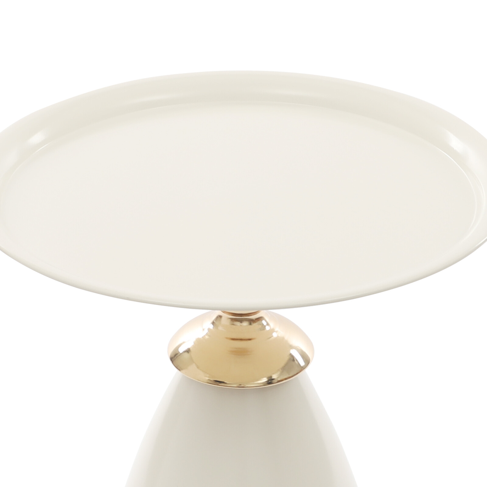 Small Round Side Table 55cm Side Table for Small Spaces Modern Couch End Table