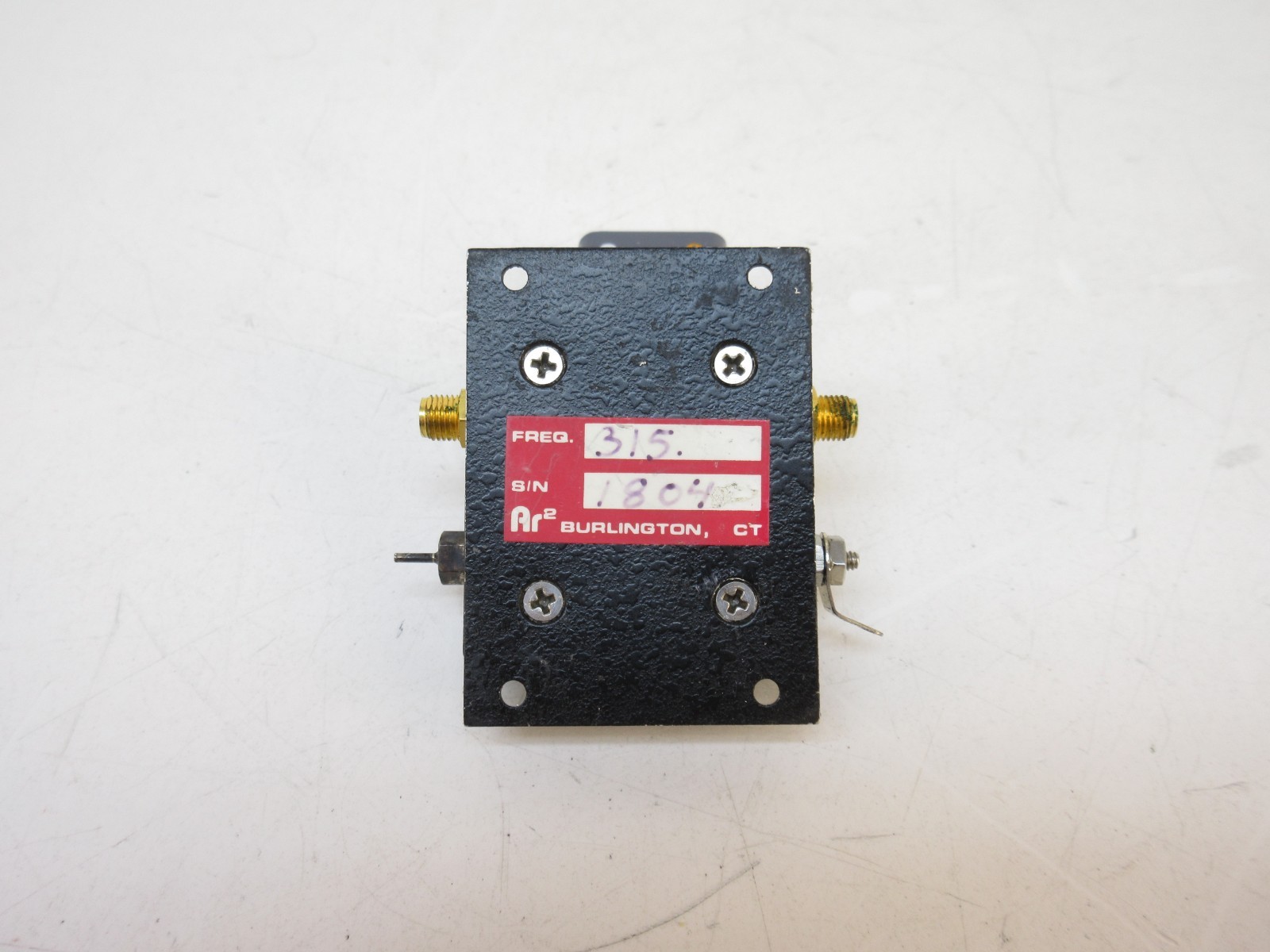 Advanced Receiver Research AR2 GaAsFET Preamplifier 315 MHz SMA Low Noise