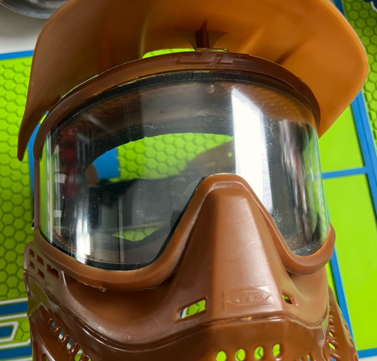 JT PROFLEX IZE - OG / BROWN - PAINTALL MASK GOGGLES - VINTAGE PROSHIELD THIN