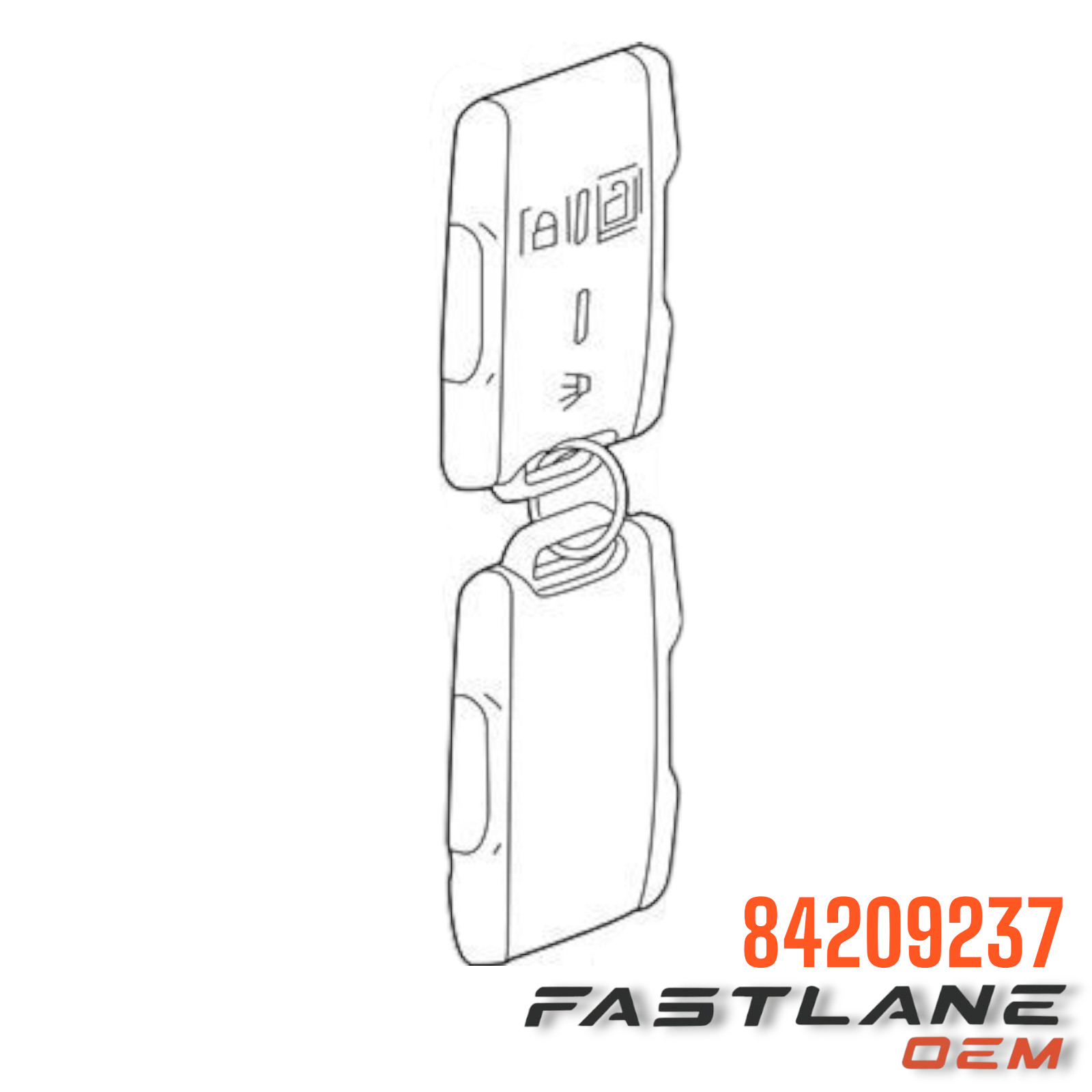 2019-2023 GMC SIERRA 4 BUTTON KEYLESS ENTRY REMOTE KEY NEW OEM 84209237