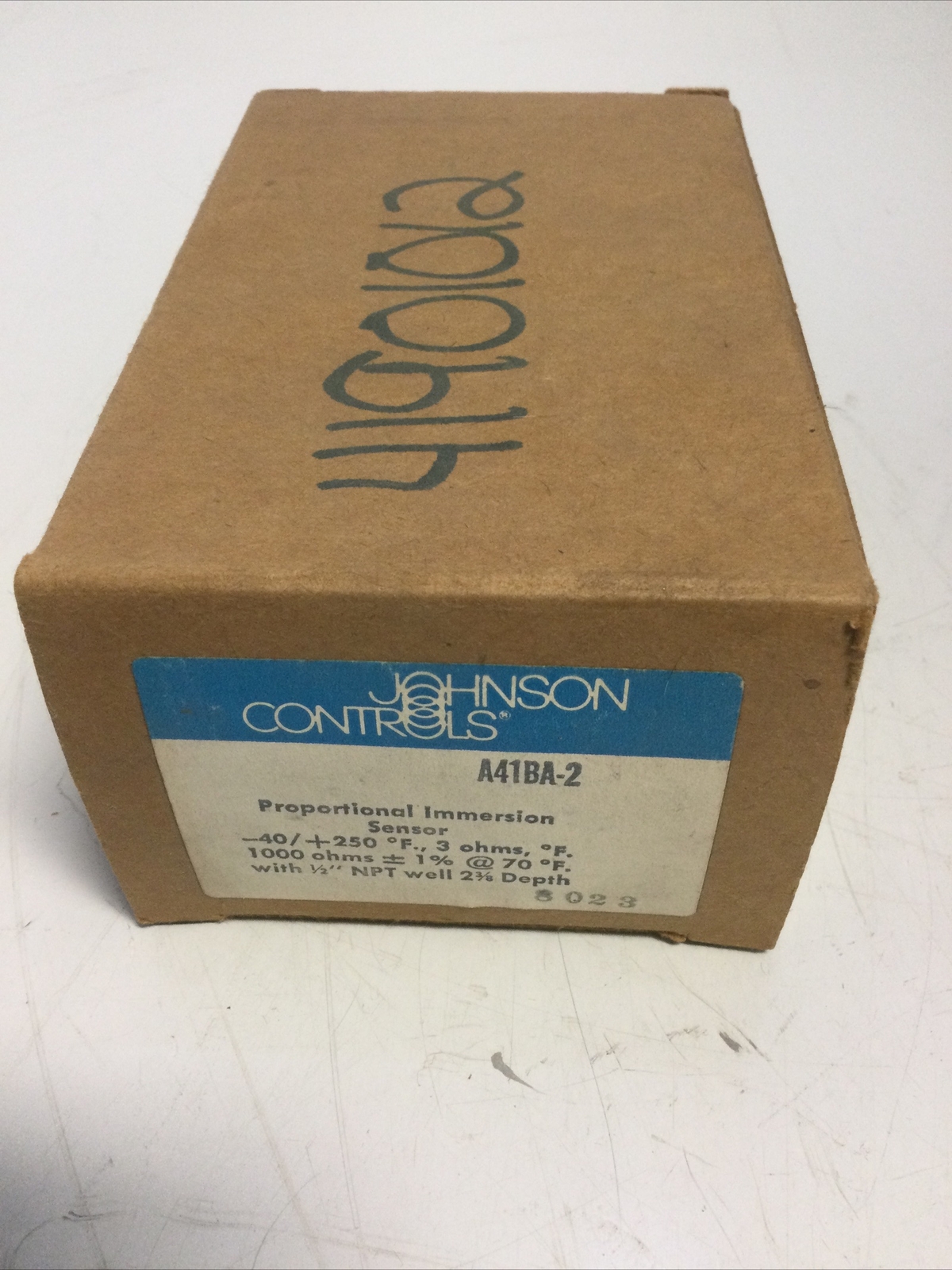 NEW, JOHNSON CONTROLS, A41BA-2, PROPORTIONAL IMMERSION SENSOR. (2B-1)