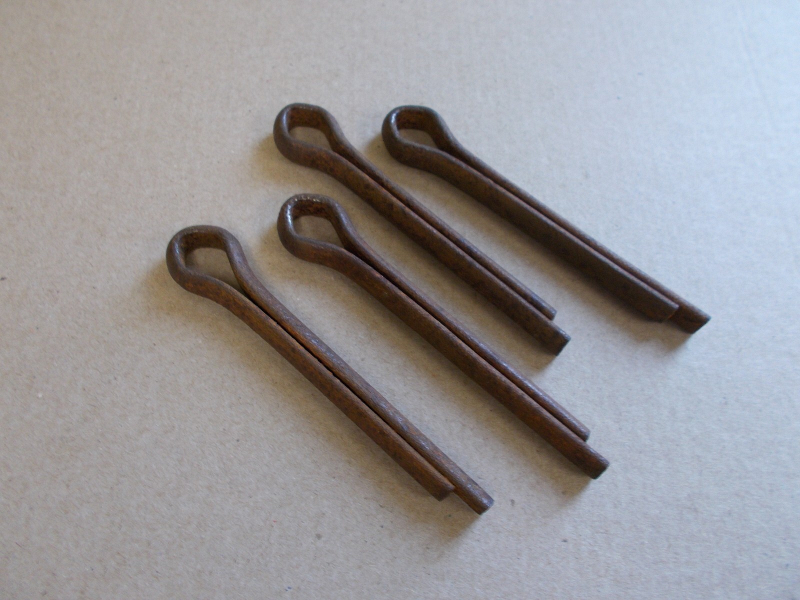 VGT COTTER PINS HEAVEY DUTY  LOT ~ 4 STEAMPUNK FACTORY INDUSTRIAL
