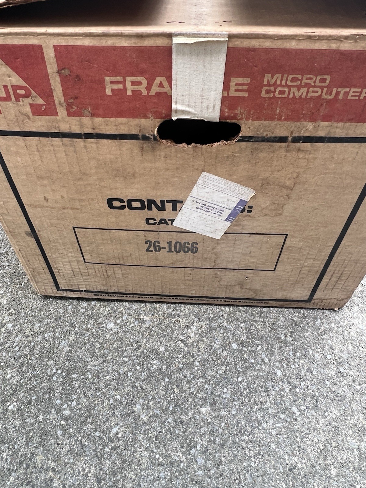 🇺🇸Radio Shack TRS-80 Model 3 Microcomputer In Original Box W/Cover🇺🇸