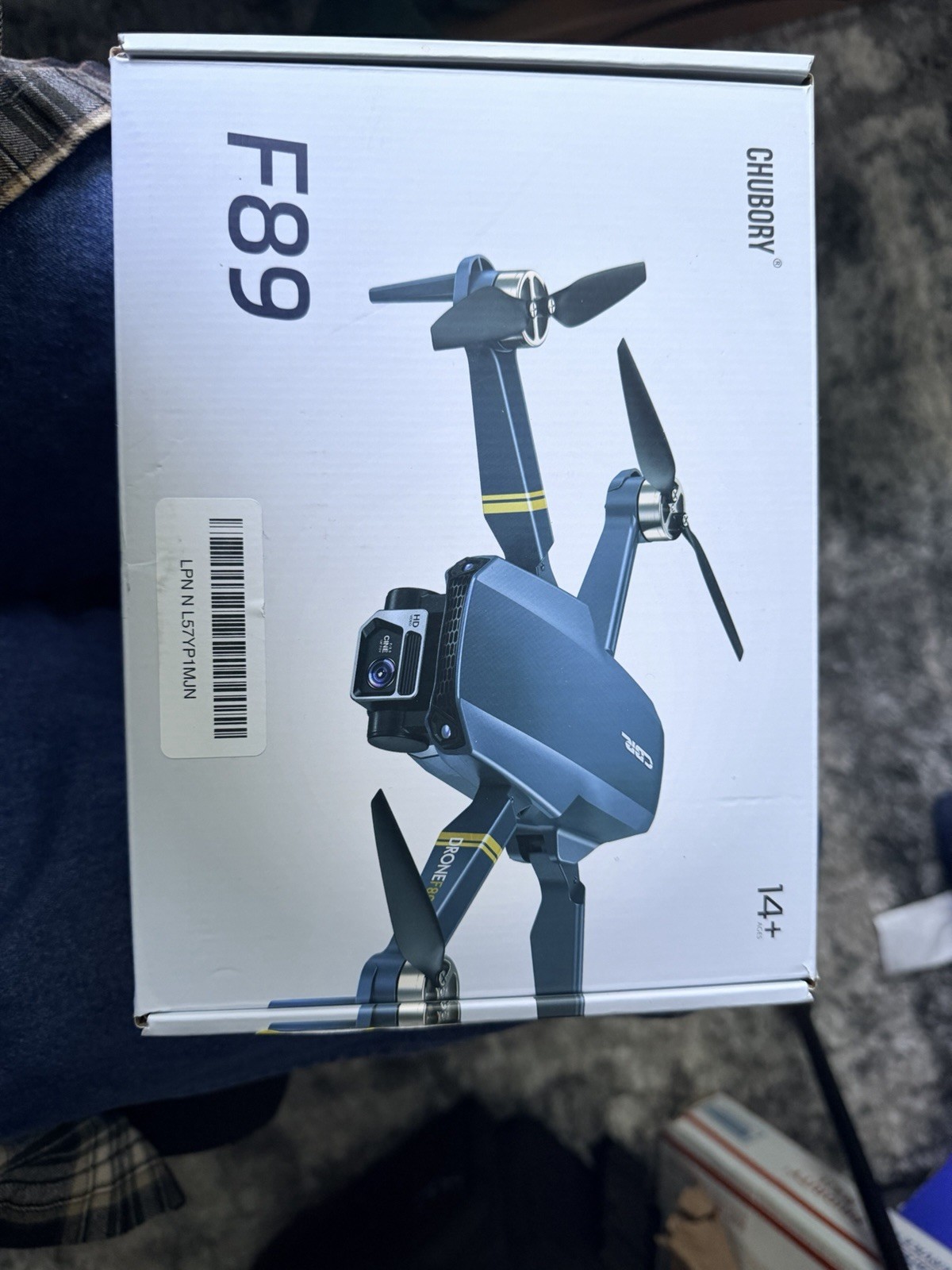 Chubory Foldable Quadcopter Drone With High Definition Camera Model F89