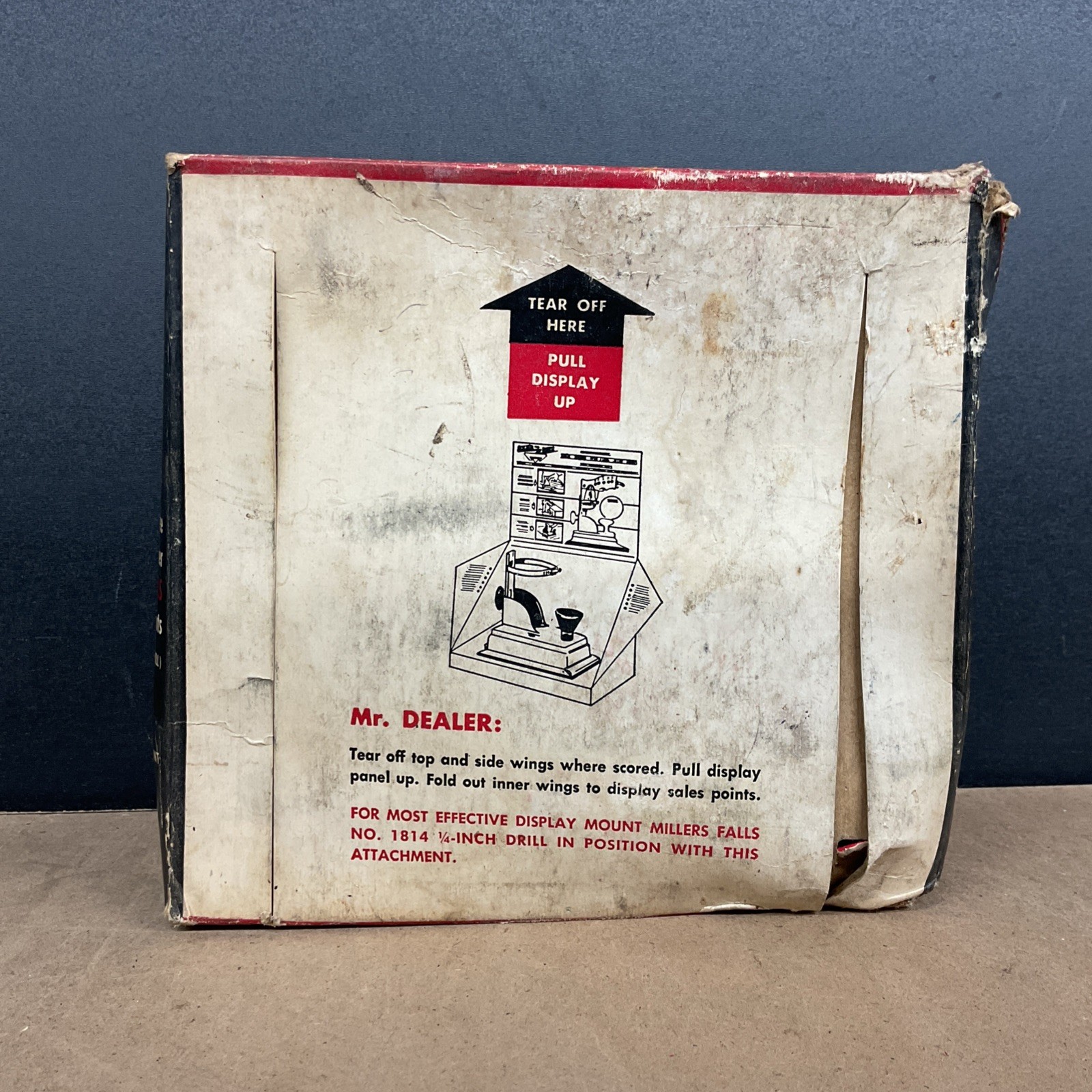 Miller Falls Tools Universal Orbital Sander Attachment 1/4” Electrical Drill NOS