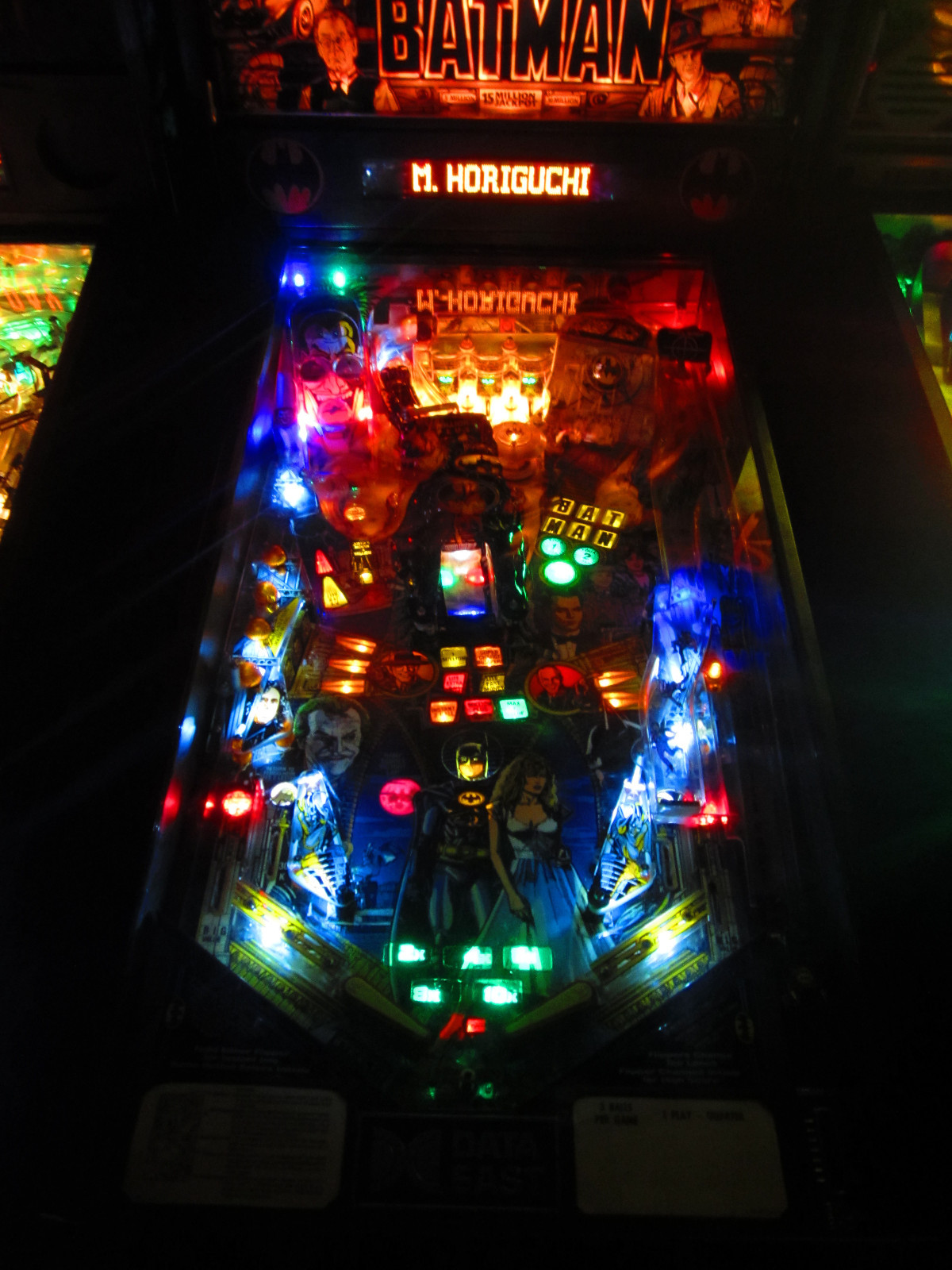 BATMAN Complete LED Lighting Kit custom SUPER BRIGHT PINBALL LED KIT (DATAEAST)