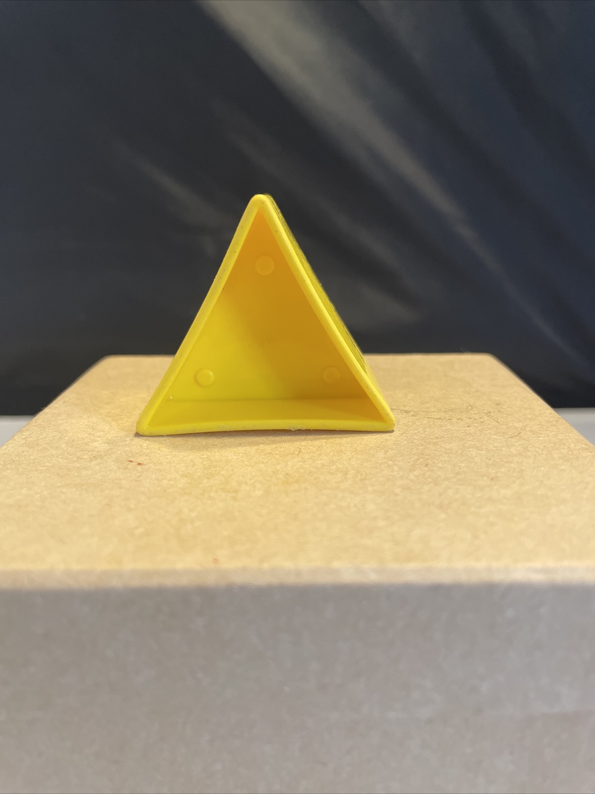 Tupperware Tupper Toy Shape-O Ball Sorter Replacement Yellow Shapes # 3
