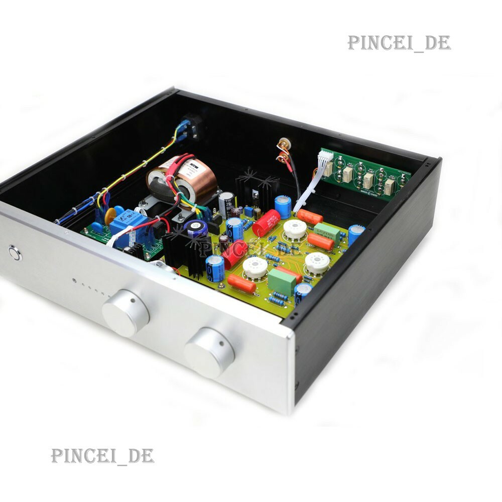 07B Tube Preamplifier For Marantz 7 Support Remote Control 4-Way Input Switching