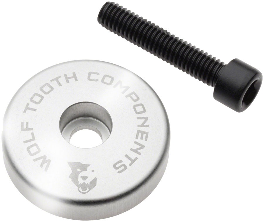 Ultralight Stem Cap with Integrated Spacer - Wolf Tooth Ultralight Stem Cap with