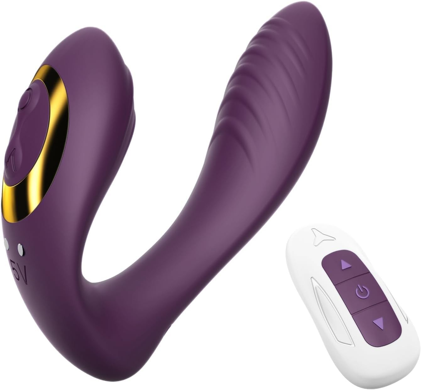 Wearable 2-in-1 G Spot & Clitoral Vibrator w/ Remote USB Rechargeable Waterproof