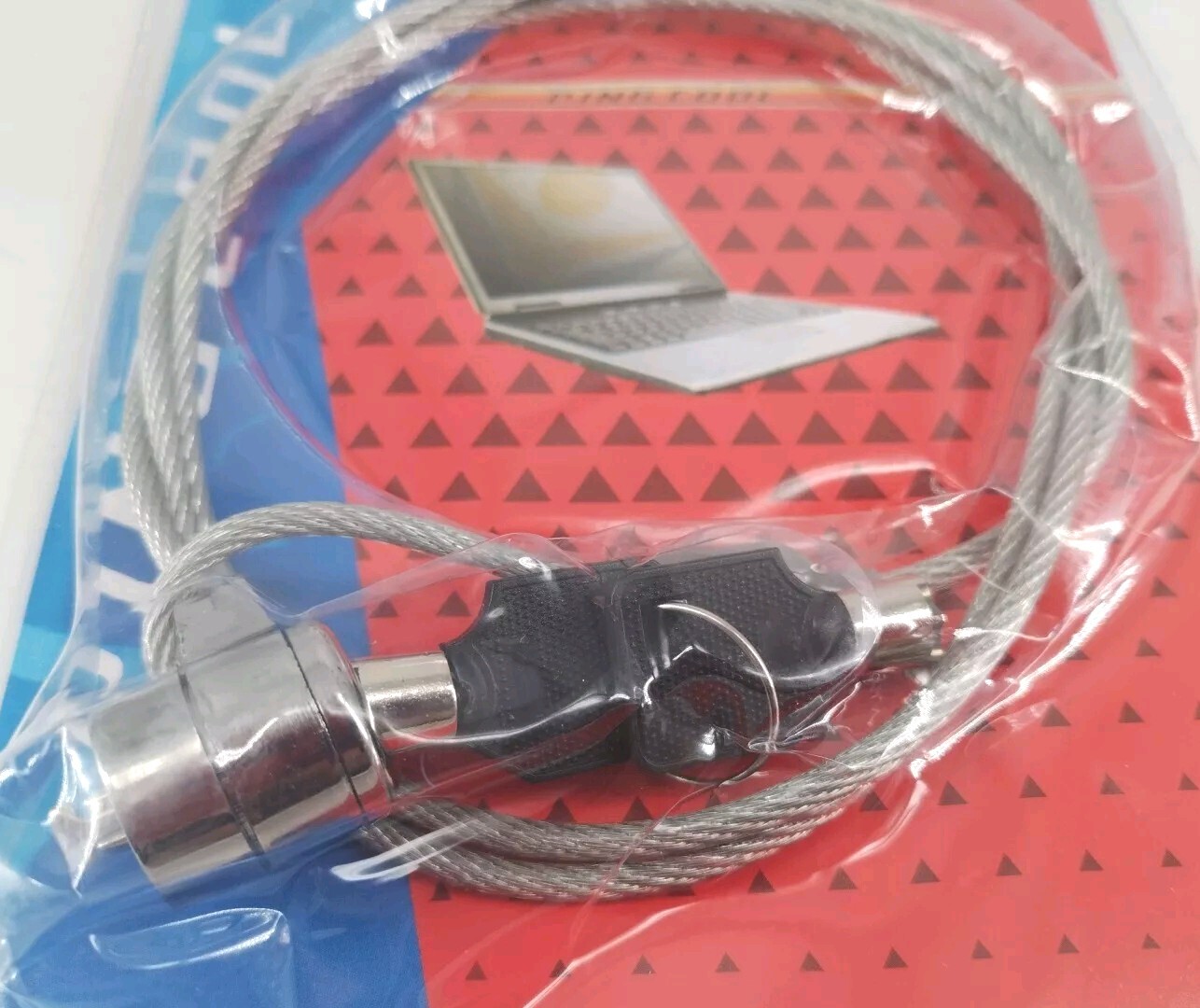 New Notebook Laptop Computer Lock Security Security Lock Cable Chain With Keys