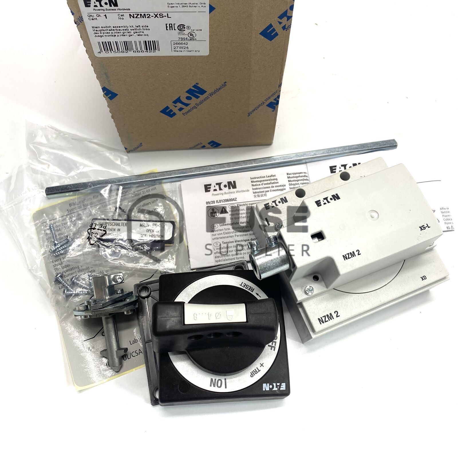 1PC NEW EATON MOELLER Circuit breaker left operating handle NZM2-XS-L