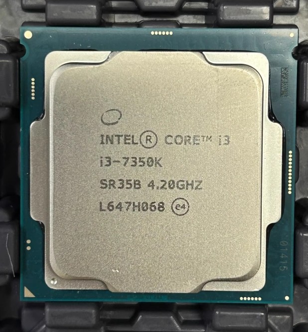 Intel Core i3-7350k LGA 1151 CPU processor Kaby Lake 4.2GHz dual core i3-7350k