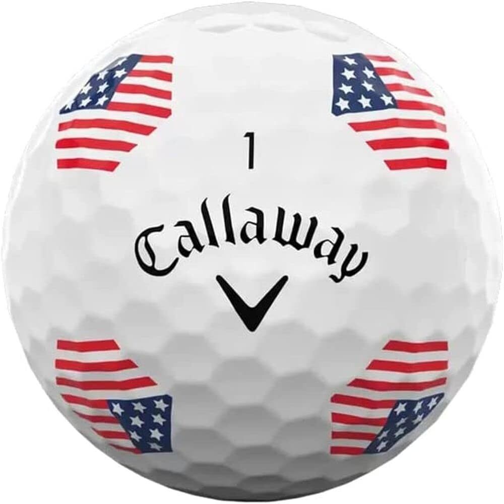 Callaway Chrome Soft TruTrack USA Used Golf Balls, Near Mint, AAAA Quality