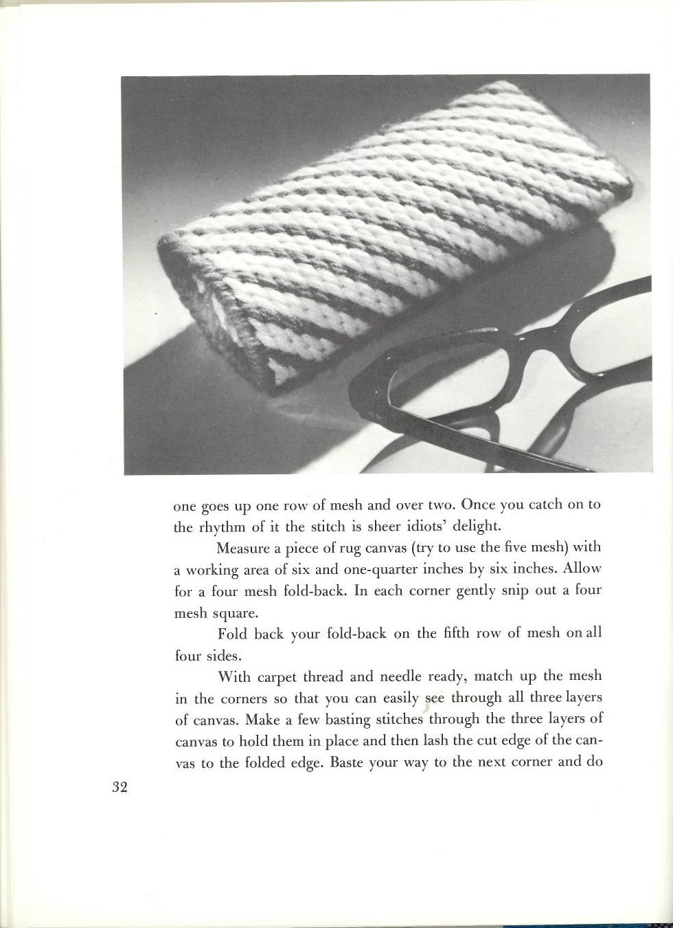 New Methods In Needlepoint By Hope Hanley 1966 Retro 13 Basic Designs Craft Book