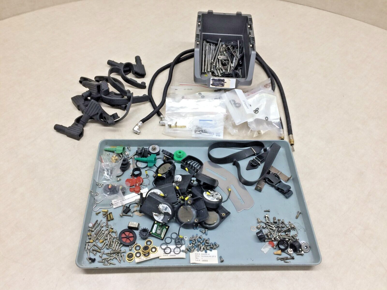 Large Lot of ISI Viking DXL Avon Protection SCBA Air Tank CBRN Service Parts