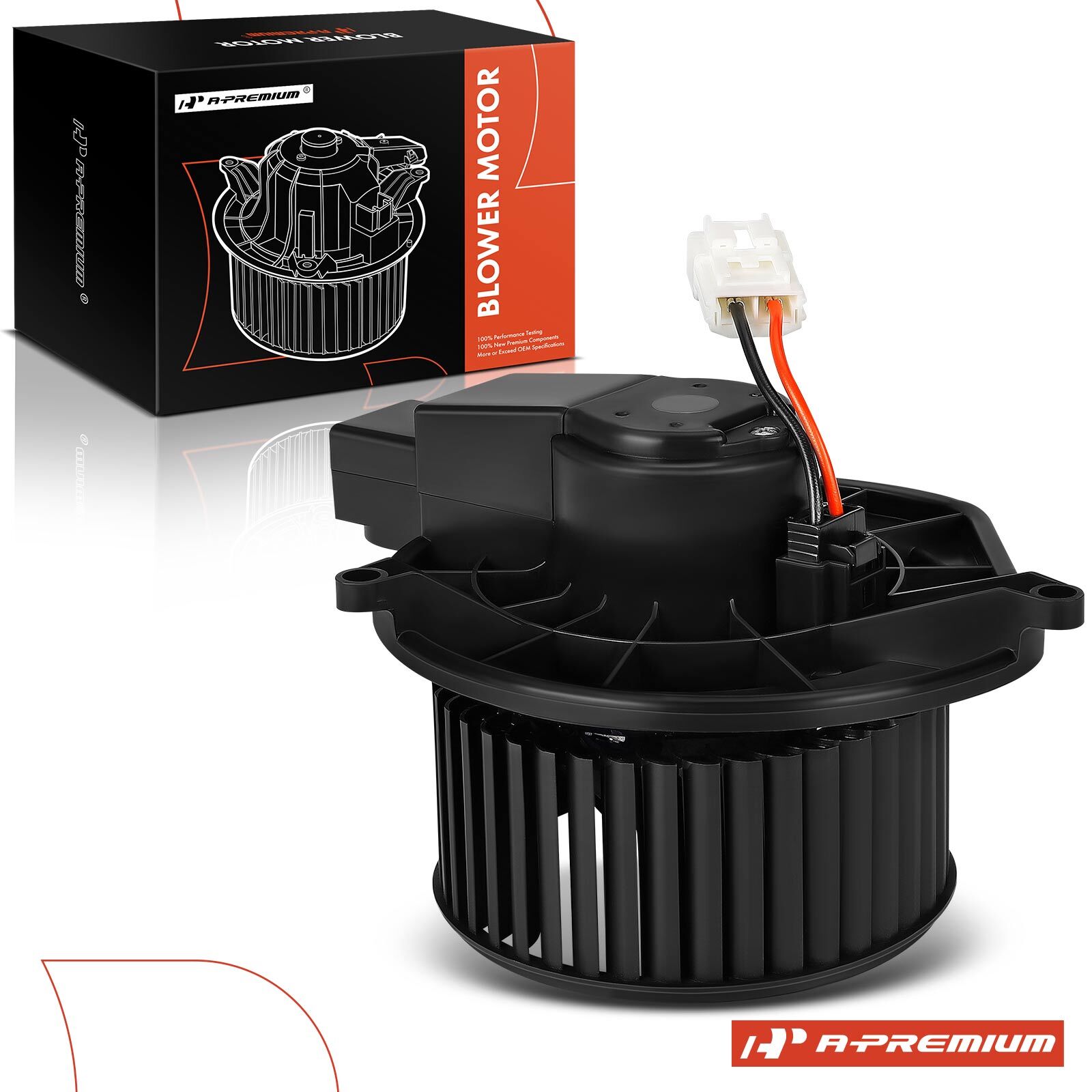 A-Premium HVAC Blower Motor w/ Wheel Assembly for Jeep Liberty 08-12 Dodge Nitro