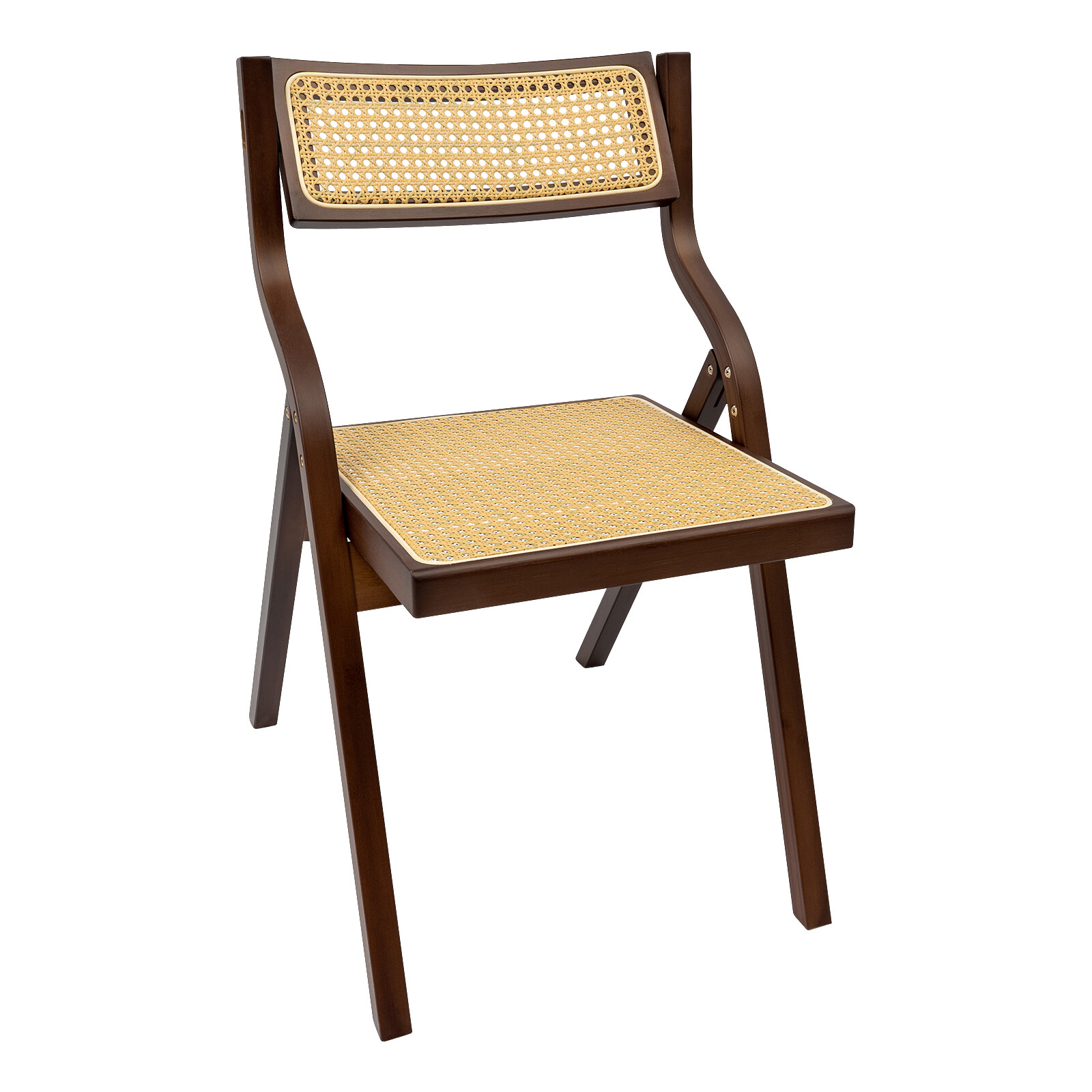 Dining Chair, Rattan Armchair for Living Room Bedroom Reataurant, Folding Chair
