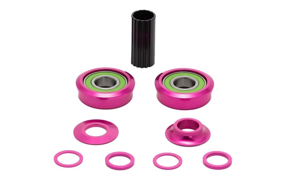 Theory American sealed bearing Bottom Bracket for 22mm crank spindle PINK
