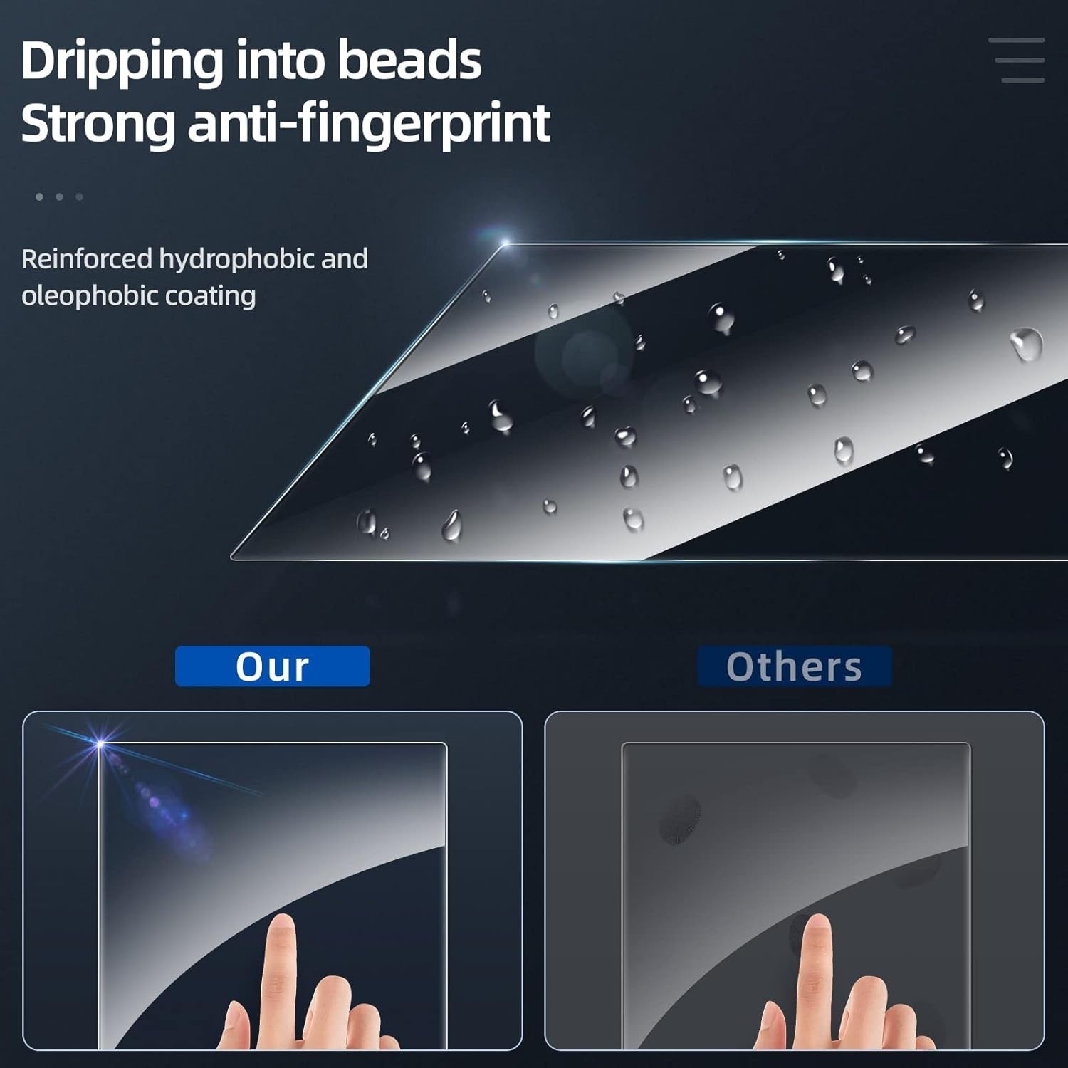 Ultra Thin 2 Pack Steam Deck Screen Protectors - Waterproof & Scratch Resistant