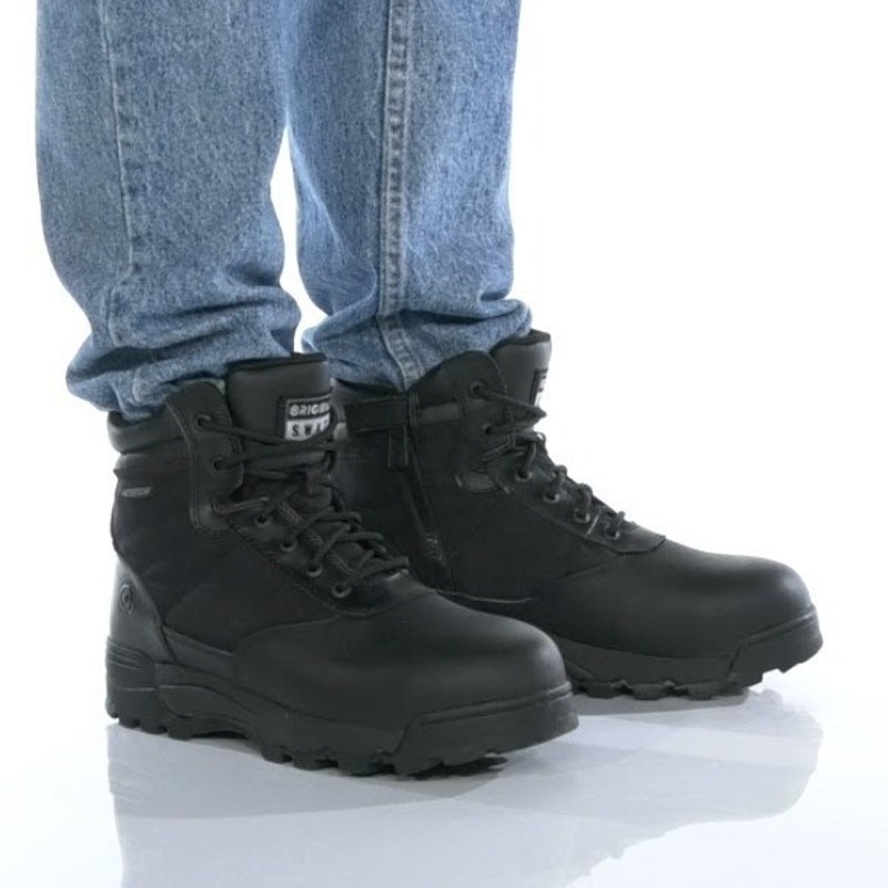 Original S.W.A.T. Mens 12 Black Classic 6" Waterproof Safety Work Boots BR13-17