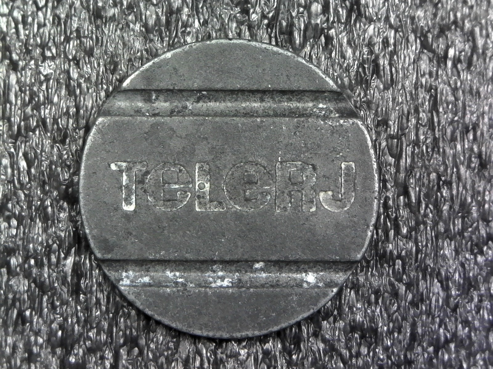 Brazil, TelerJ - Telephone Services Grooved Token Coin 23mm (ft147)
