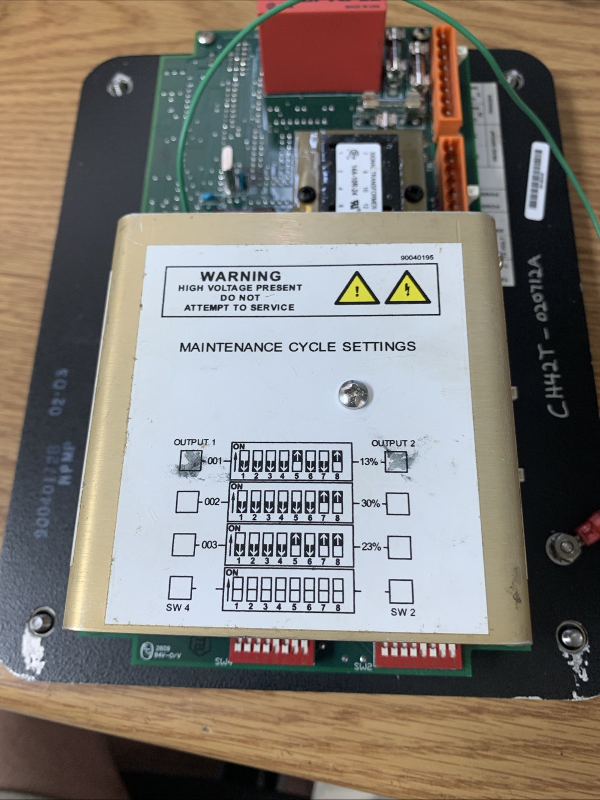 Slautterback CH42-T HA1BE2VE Glue Pattern Controller Assembly See Pics