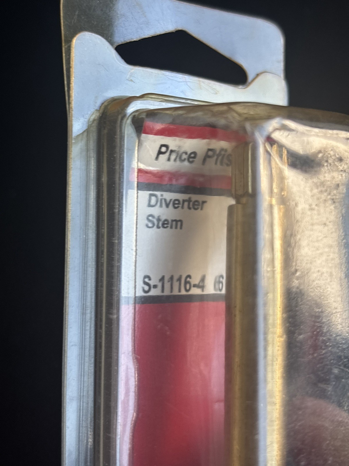 Shower Diverter Stem, New Style - S-1116-4