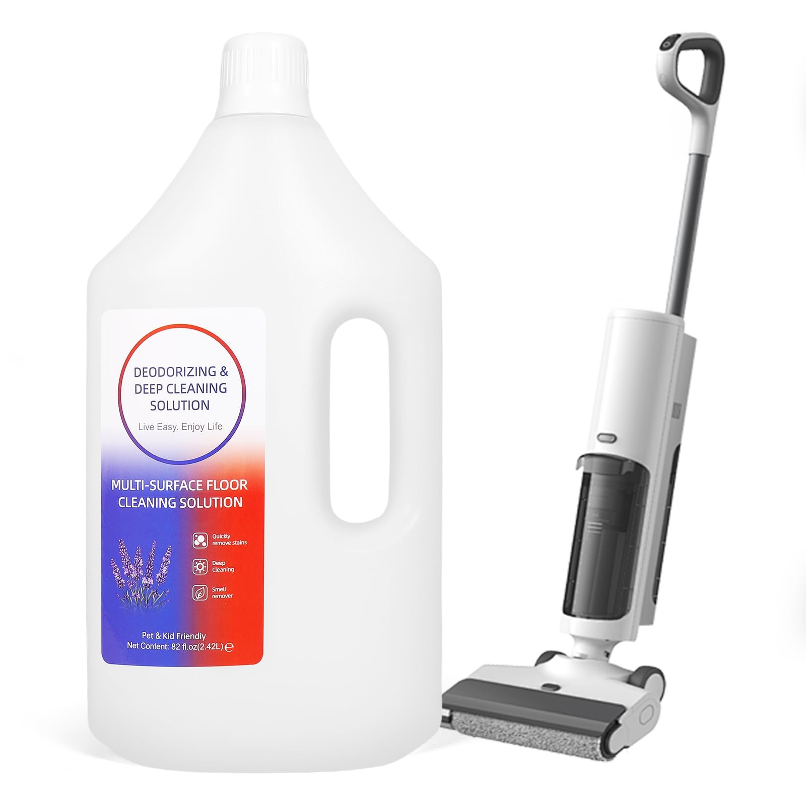 Floor Cleaning Solution,82 Fl Oz - with Tineco S3/S5/S7 & iFloor 3/5 (No Stea...