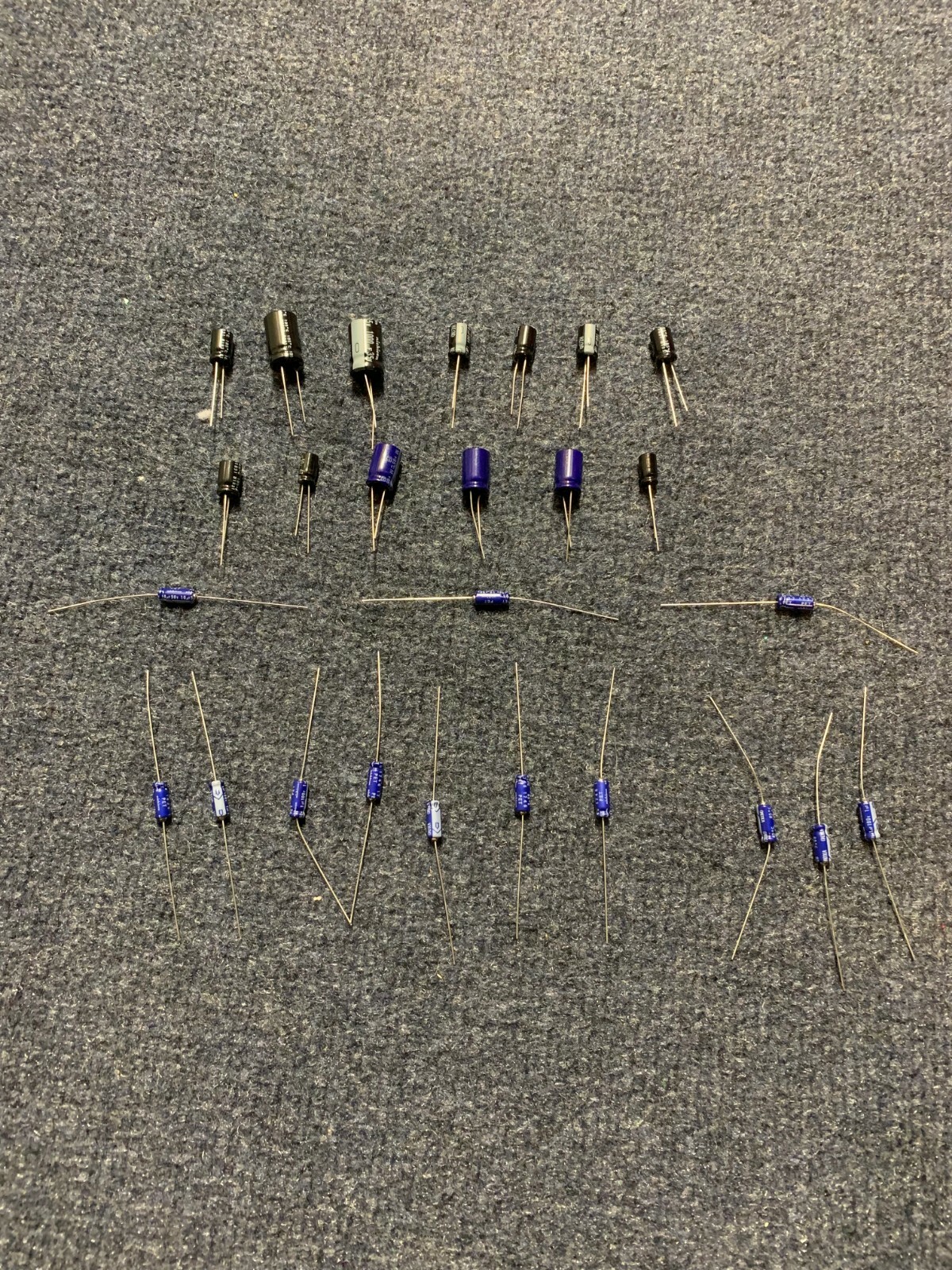Capacitor Rebuild Kit for Williams Jokerz! Pinball Sound Board