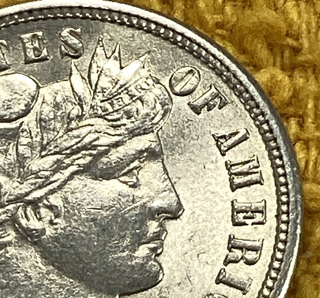 1916 Barber Dime 10c. FREE SHIPPING.