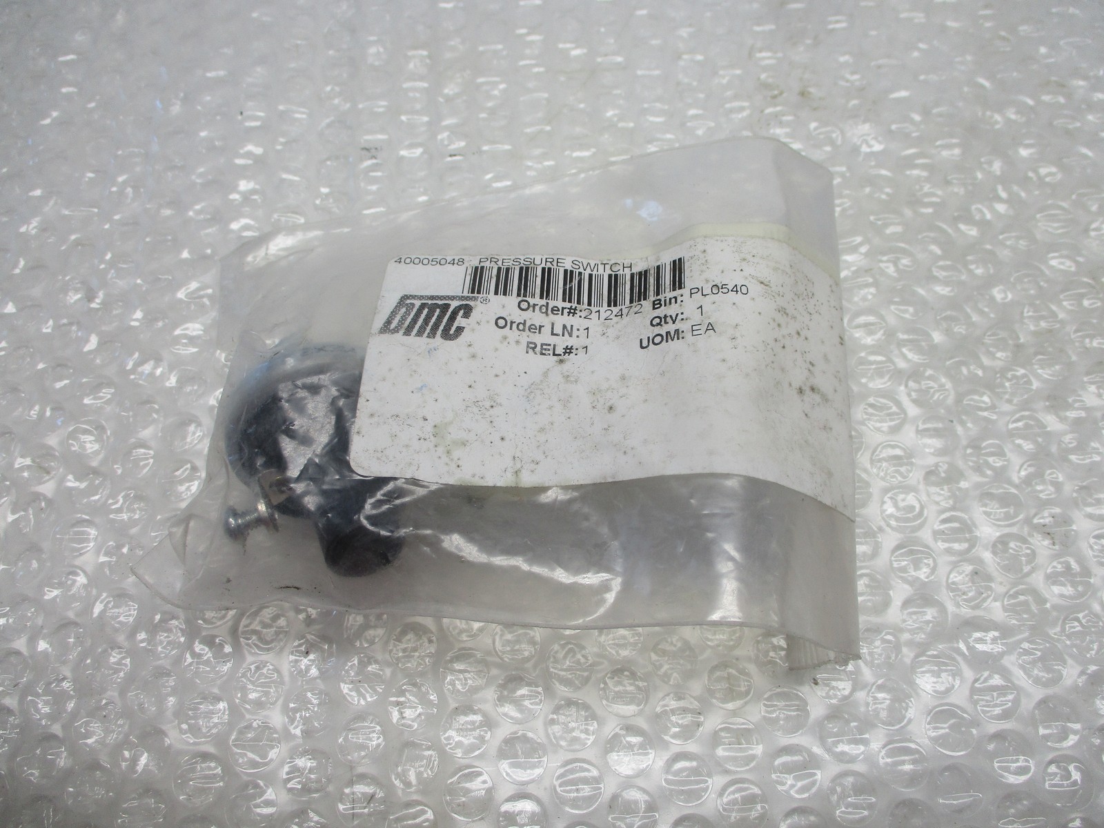 BMC 40005048 PRESSURE SWITCH NSMP