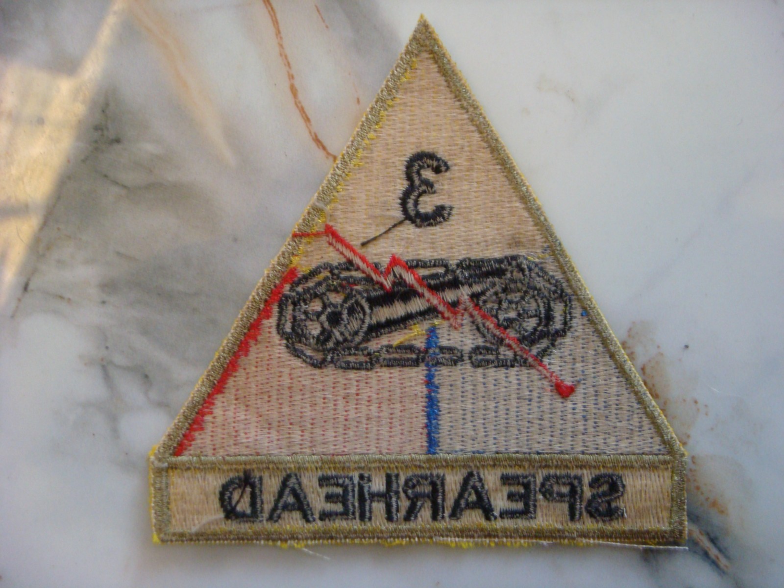 US ARMY 13rd ARMORED DIVISION SPEARHEAD PATCH