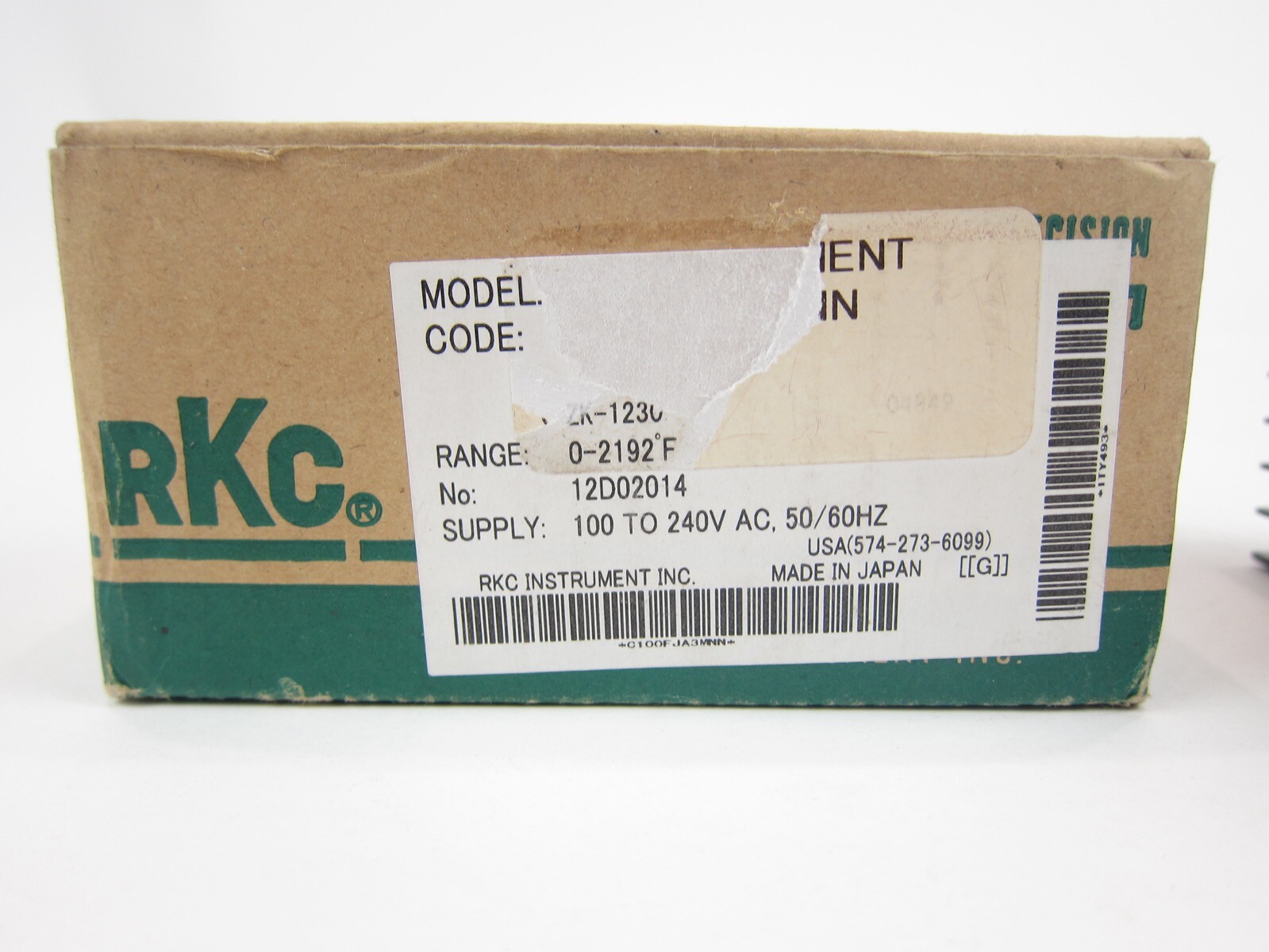 New RKC S100FJA8-M*NN Temperature Controller S100FJA8MNN