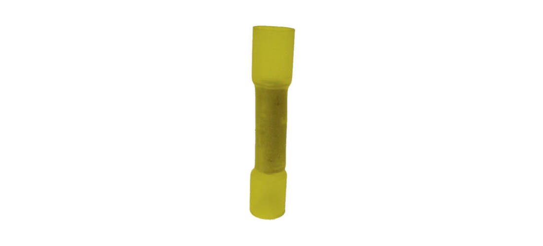 Xtreme Butt Splice Connector, 600 V, 12 to 10 AWG Wire, Yellow - pack of 3