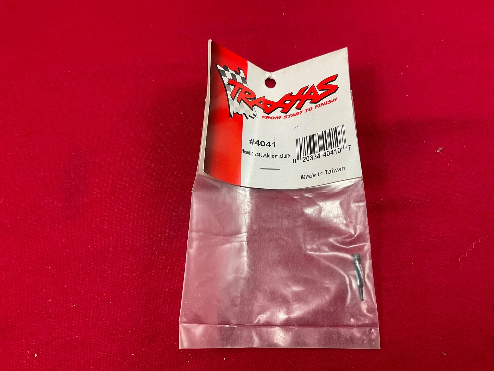 Traxxas 4041 Carburetor IDLE MIXTURE NEEDLE SCREW TRX  .12 .15  tra4041