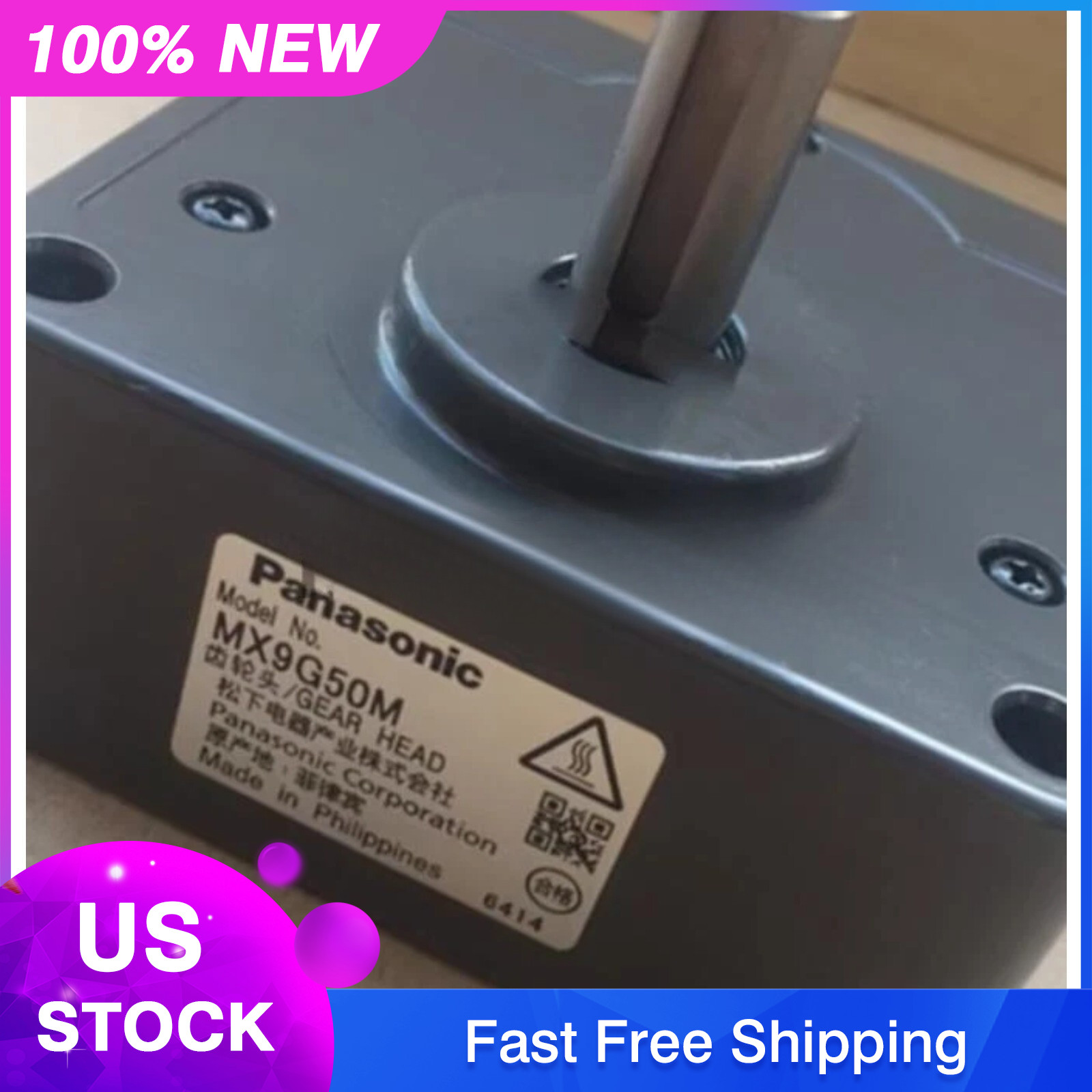 1pc NEW Panasonic MX9G50M Motor Gear Head