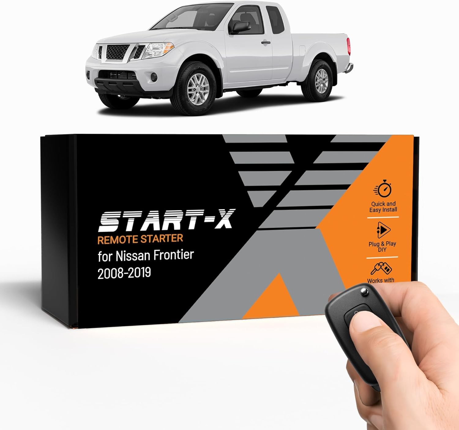 Remote Starter Kit for Nissan Frontier 2008 to 2019 Plug and Play
