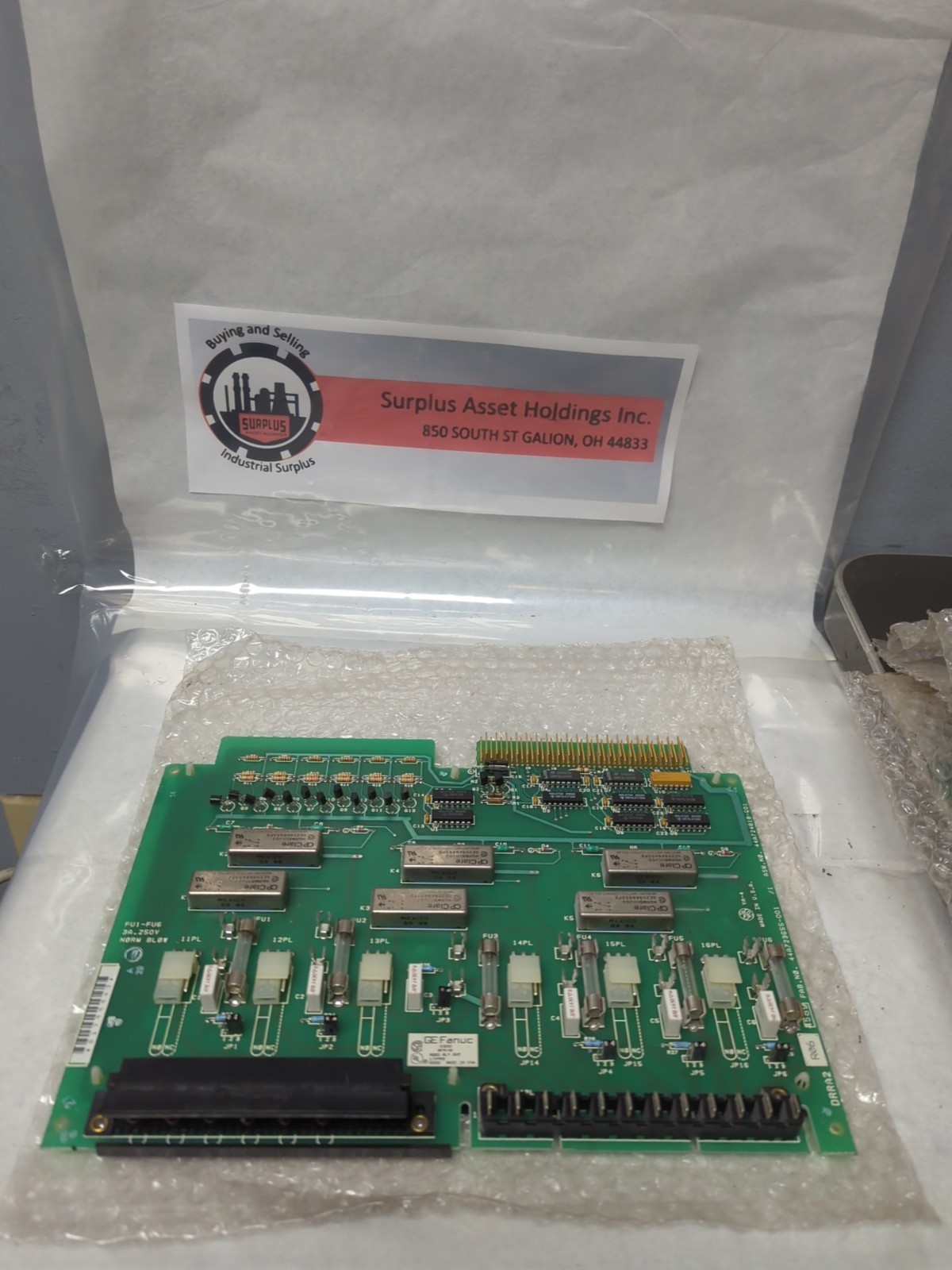 GE,IC600BF914K,OUTPUT MODULE CIRCUIT BOARD PRE-OWNED