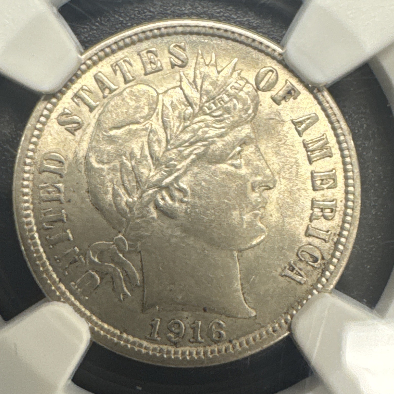 1916 Barber Dime NGC MS62 Uncirculated