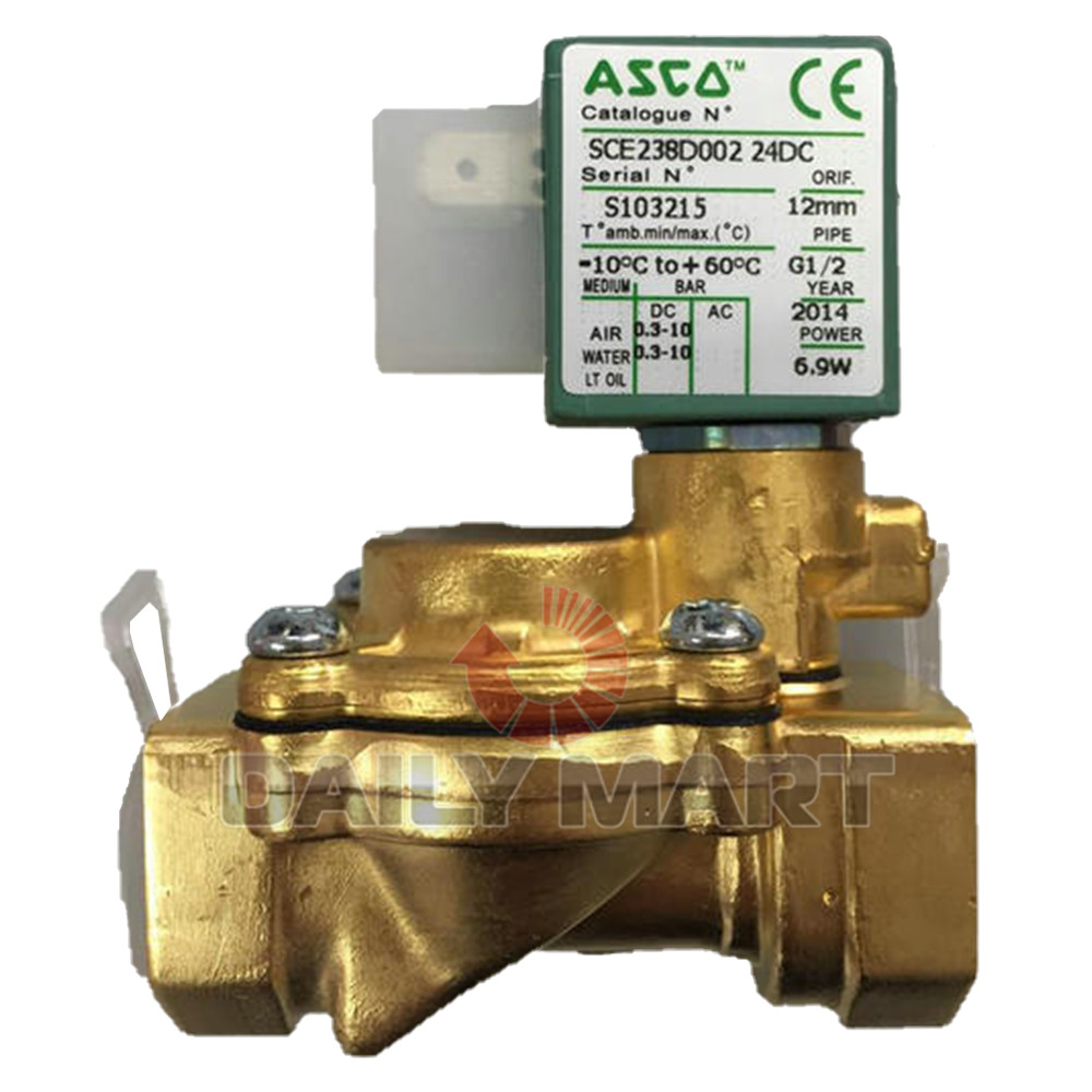 New In Box ASCO SCE238D002 Solenoid Valve 24VDC