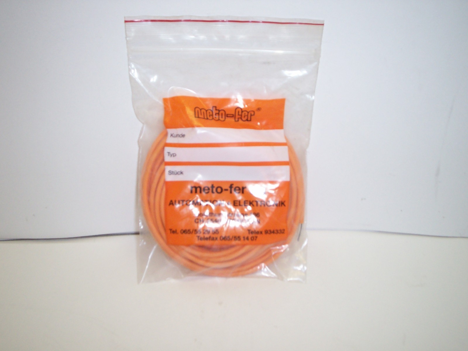 METO-FER CABLE ONLY FOR QE-022-EB-020 INDUCTIVE PROXIMITY SENSOR END POSITIO NNB