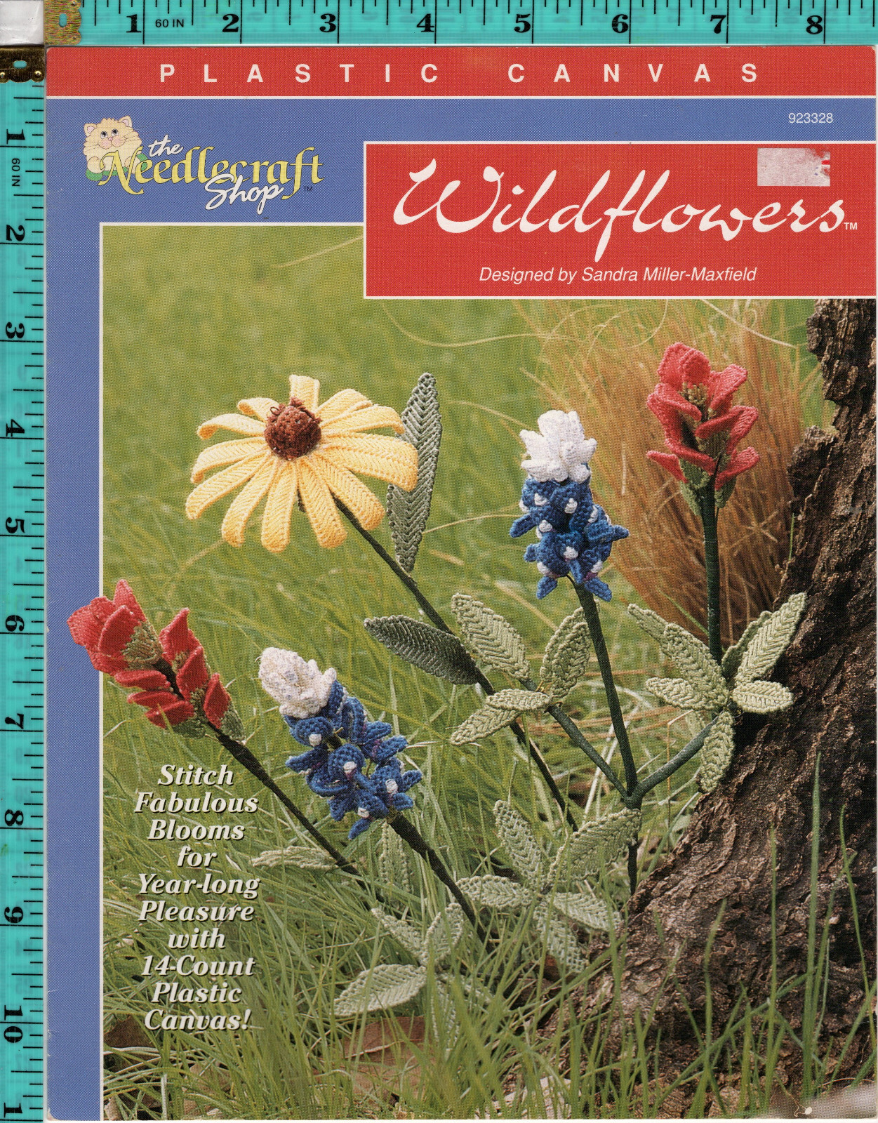 "Plastic Canvas Wildflowers" ©1992 The Needlecraft Shop Leaflet 923328