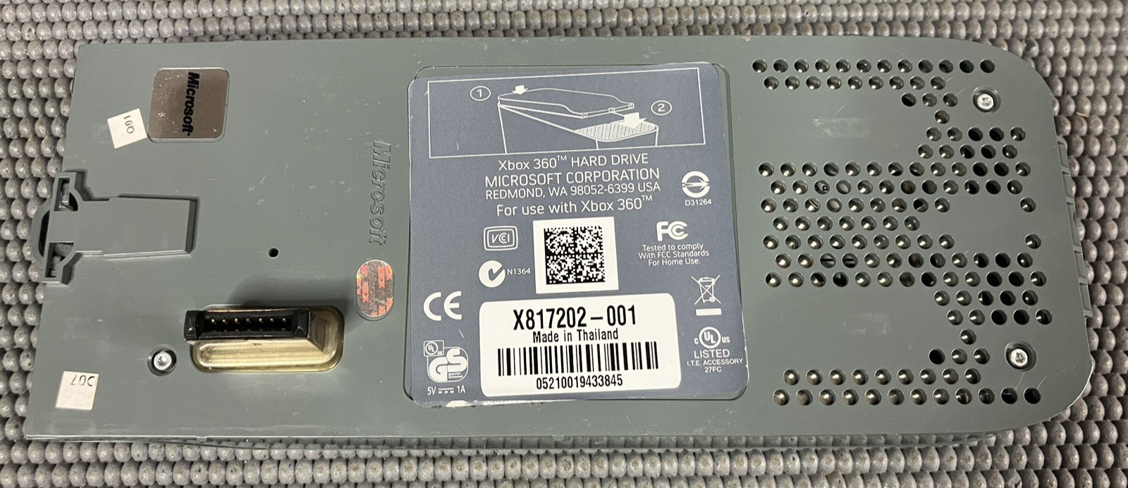 Official OEM Microsoft Xbox 360 Hard Drive 60GB HDD