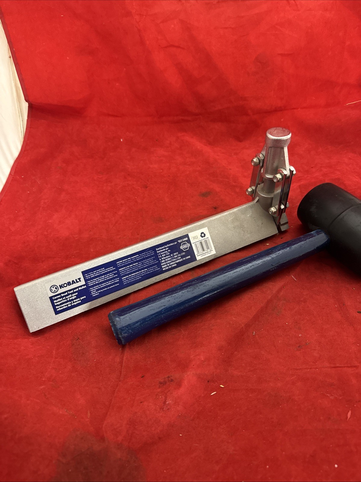 Kobalt 1¼ Drywall Corner Bead Clincher Cornerbead Metal 90 Degree With Mallet